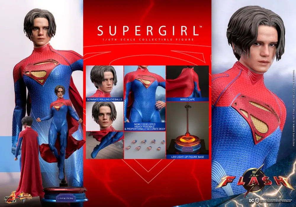 The Flash Movie Masterpiece akcijska figura 1/6 Supergirl 28 cm fotografija proizvoda
