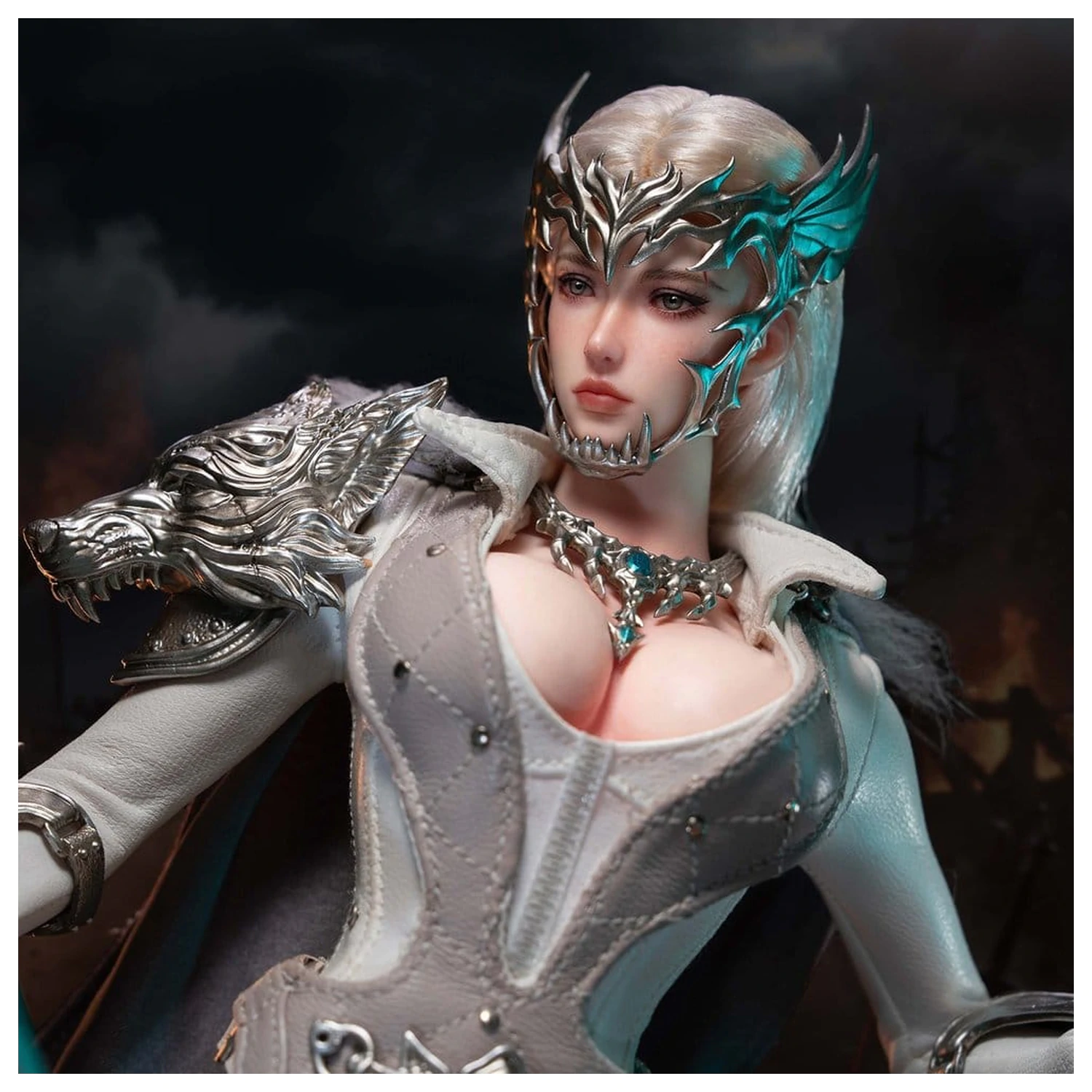 The Girl Under Wolf's Ward Action Figura 1/6 Alina (Silver) 30 cm fotografija proizvoda