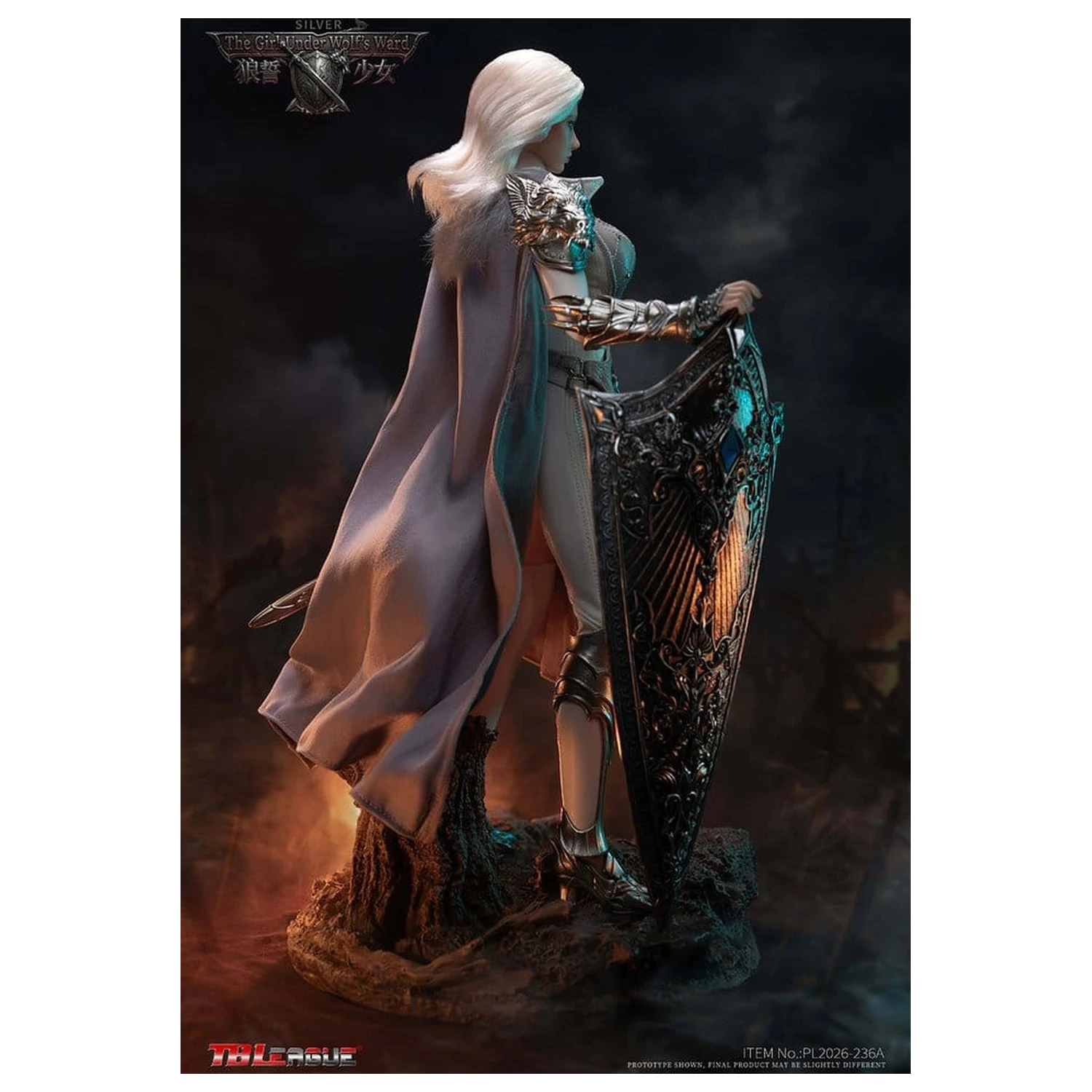 The Girl Under Wolf's Ward Action Figura 1/6 Alina (Silver) 30 cm fotografija proizvoda