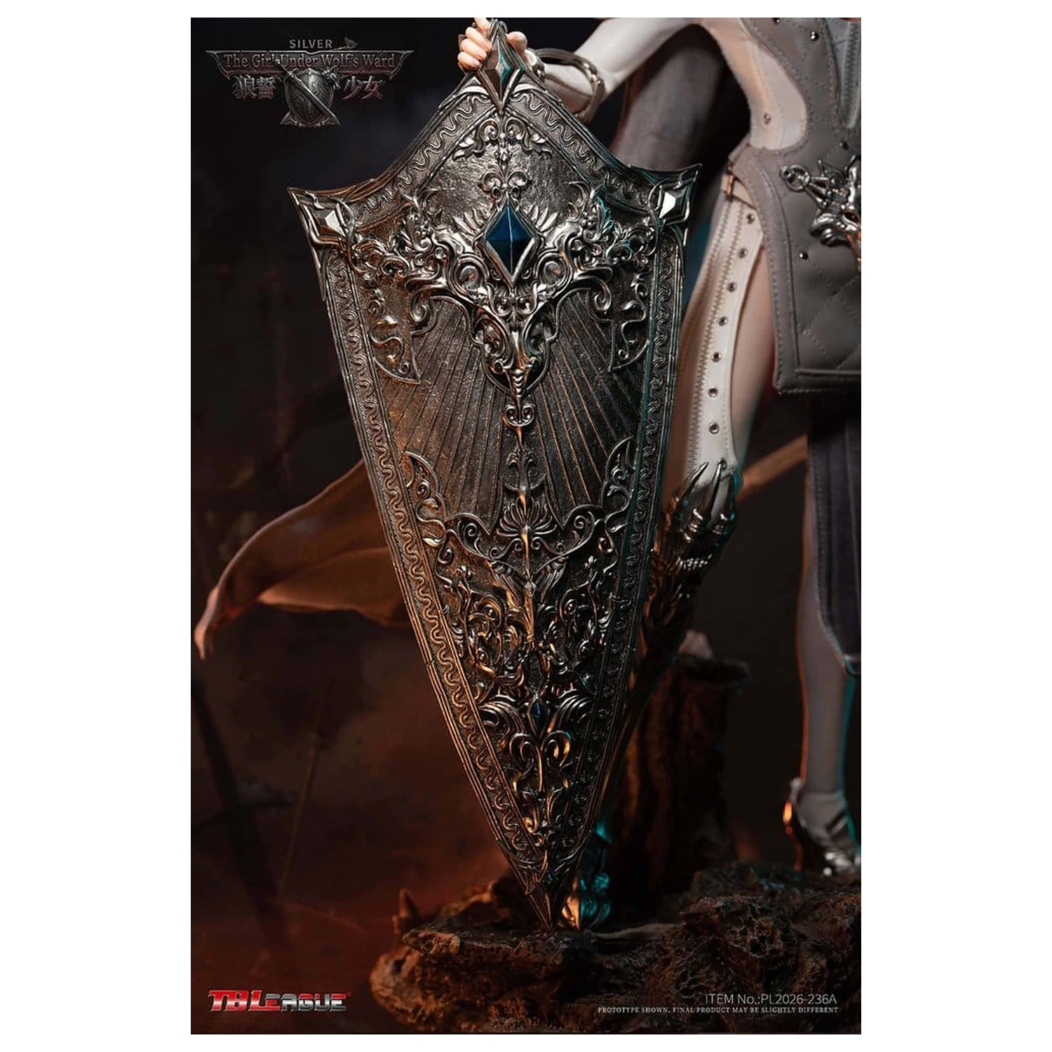 The Girl Under Wolf's Ward Action Figura 1/6 Alina (Silver) 30 cm fotografija proizvoda