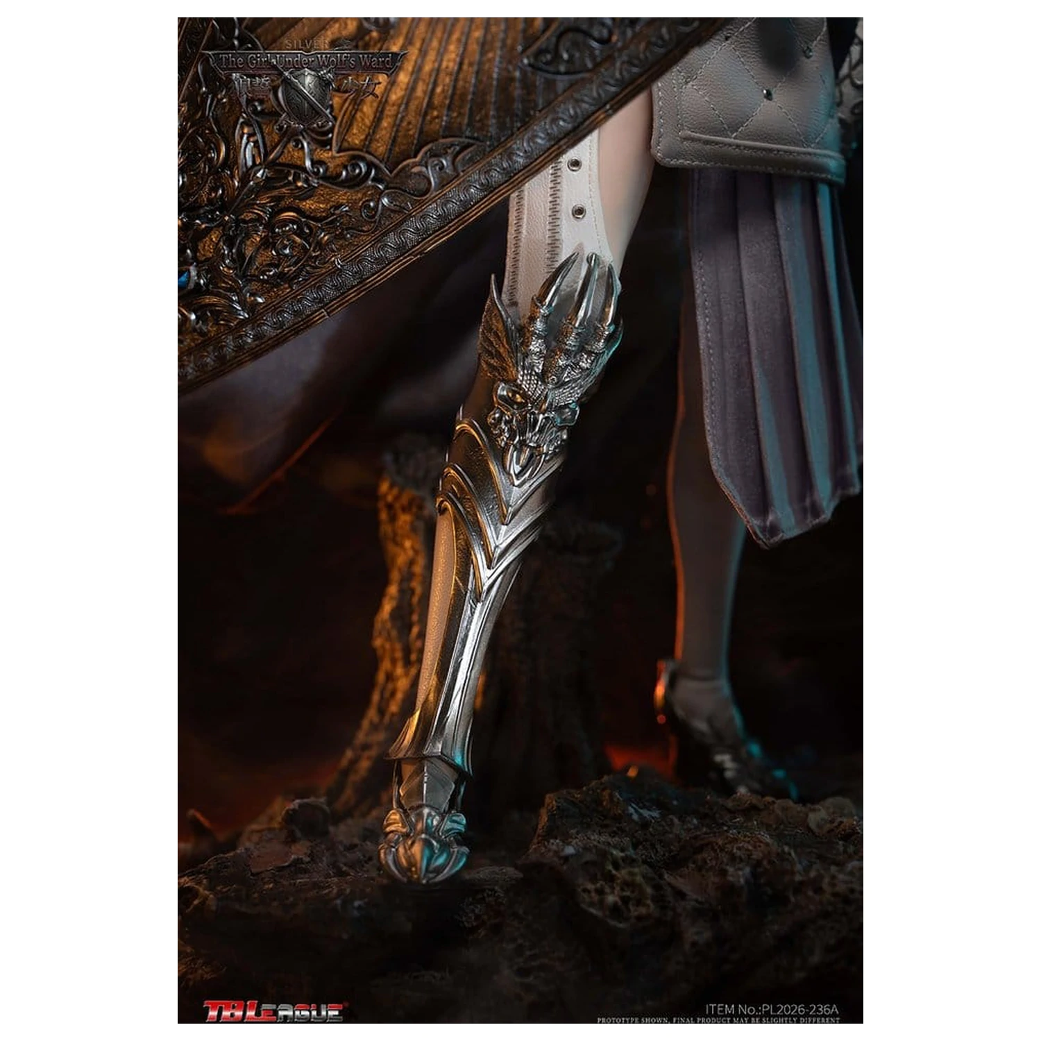The Girl Under Wolf's Ward Action Figura 1/6 Alina (Silver) 30 cm fotografija proizvoda