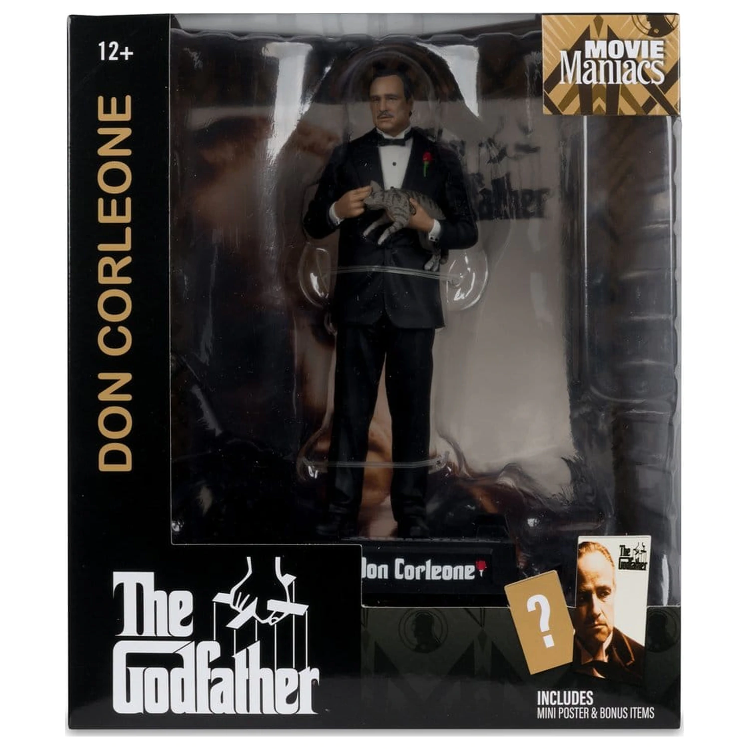 The Godfather Movie Maniacs Paramount Figura Don Corleone 17 cm fotografija proizvoda