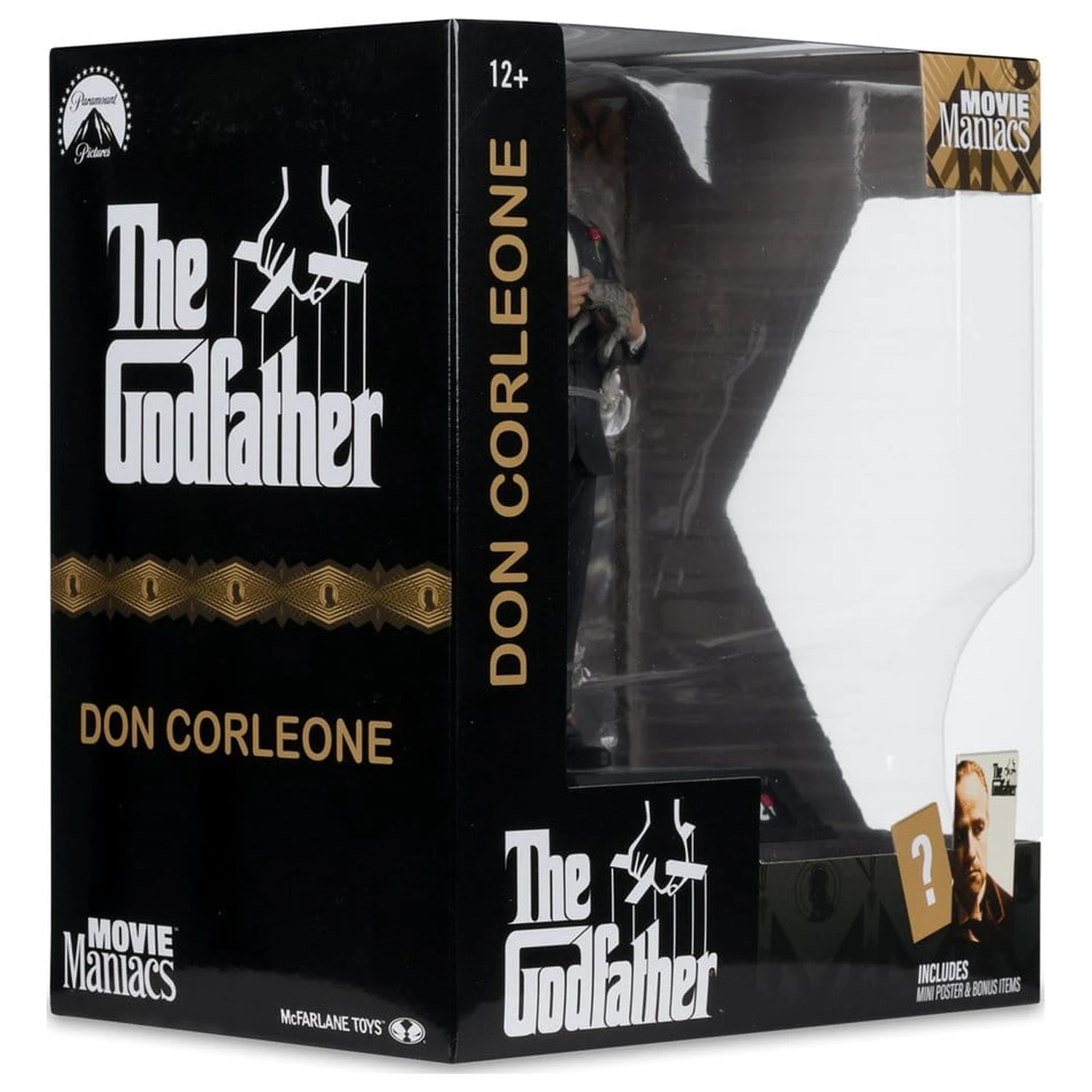 The Godfather Movie Maniacs Paramount Figura Don Corleone 17 cm fotografija proizvoda