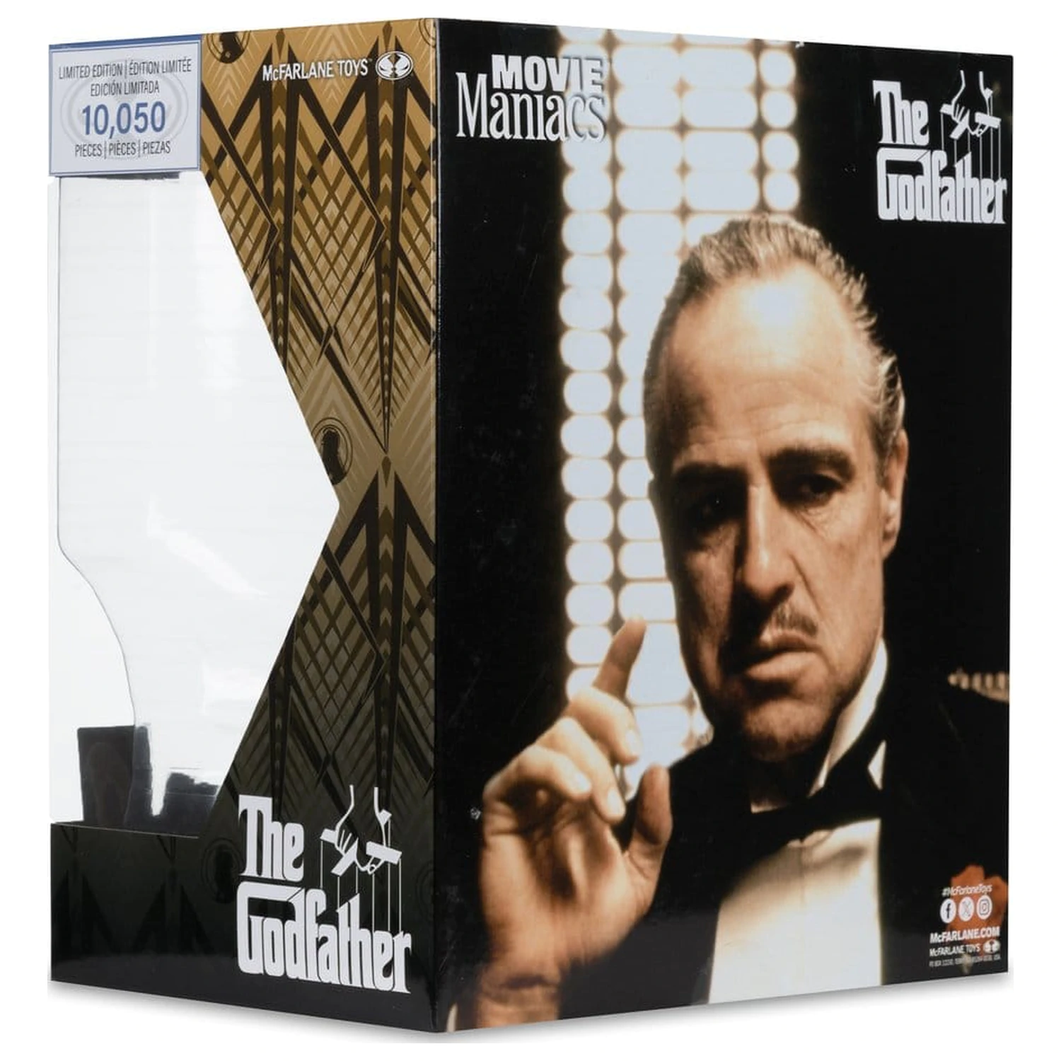The Godfather Movie Maniacs Paramount Figura Don Corleone 17 cm fotografija proizvoda