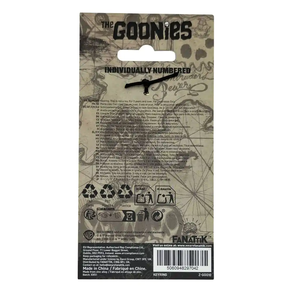 The Goonies privjesak za ključeve 40th Anniversary Copper Bones Limited Edition fotografija proizvoda