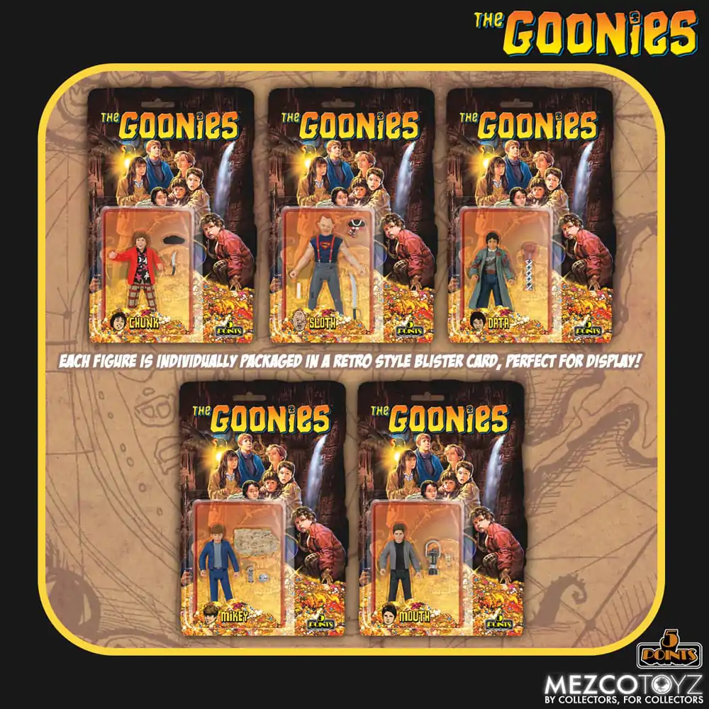 The Goonies 5 Points akcijske figure The Goonies 9 cm fotografija proizvoda