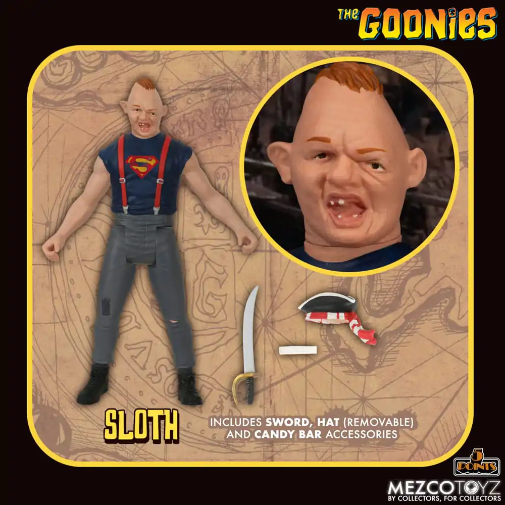 The Goonies 5 Points akcijske figure The Goonies 9 cm fotografija proizvoda