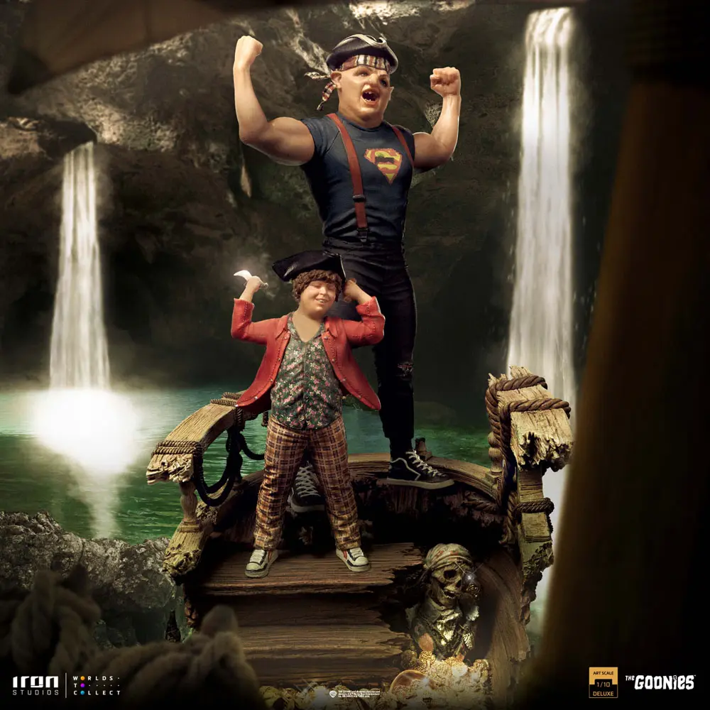 The Goonies Deluxe Art Scale Kip 1/10 Sloth and Chunk 30 cm fotografija proizvoda