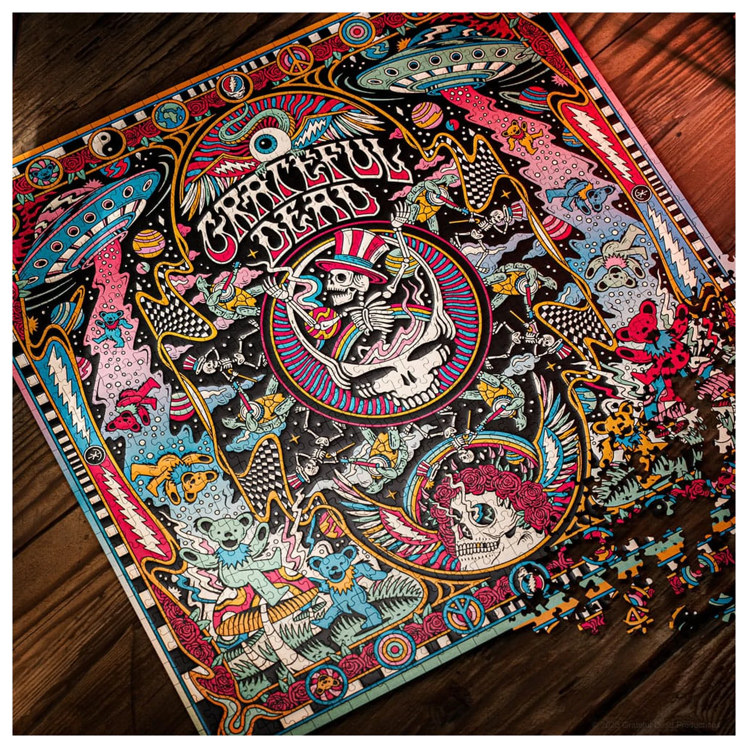 The Grateful Dead višedimenzionalna slagalica (1000 komada) fotografija proizvoda