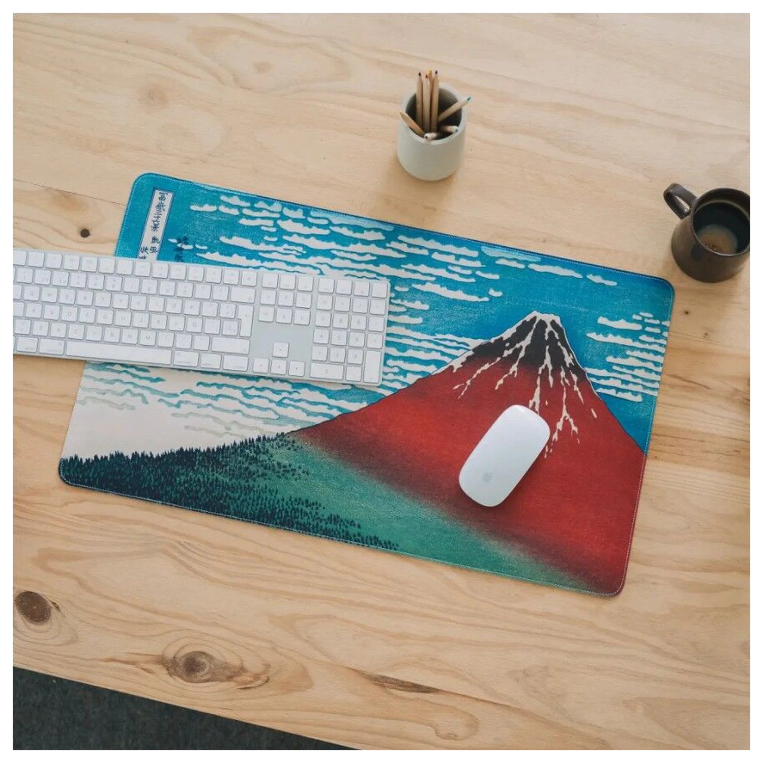 The Great Wave of Kanagawa Hokusai podloga za stol za gaming fotografija proizvoda