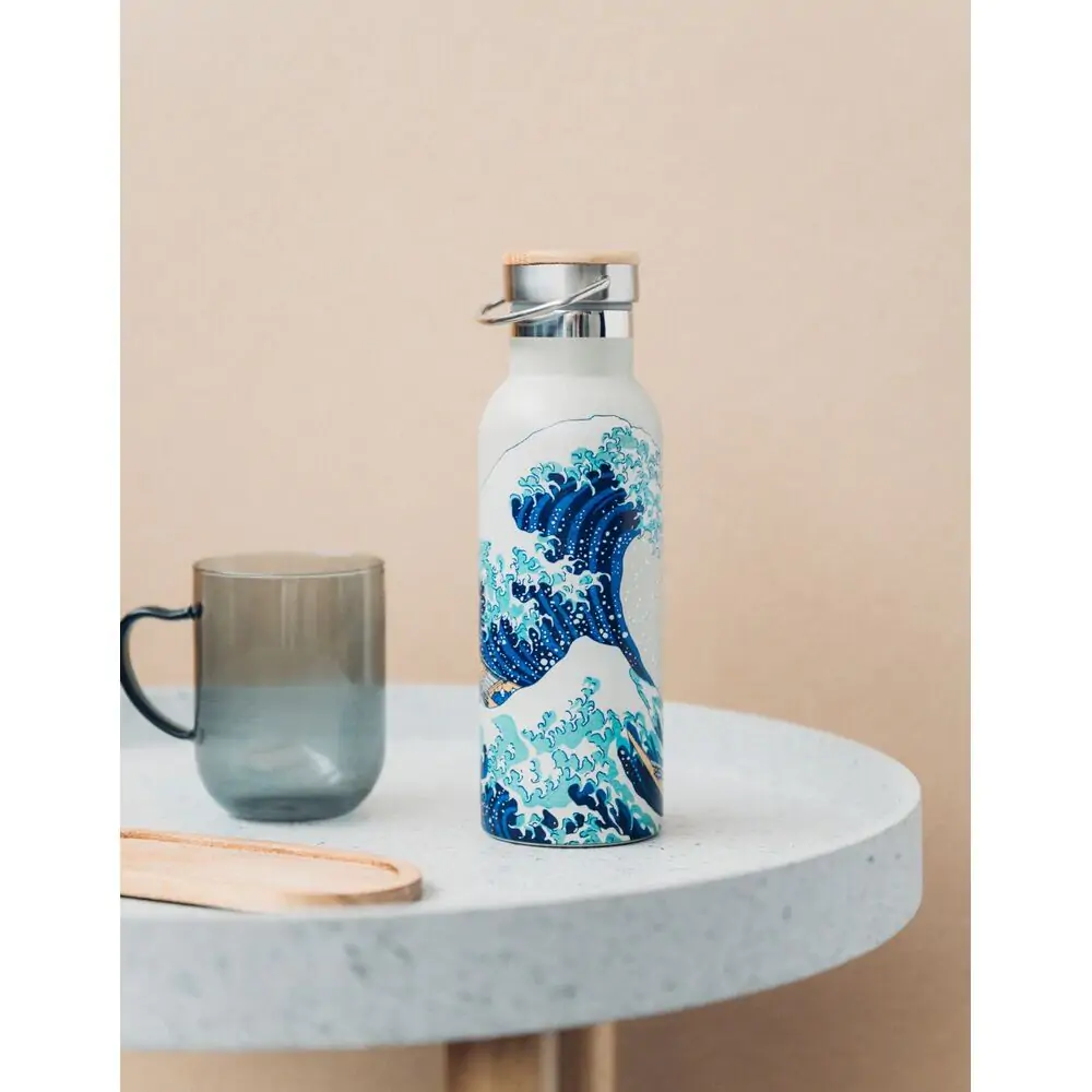 The Great Wave of Kanagawa Hokusai Boca od nehrđajućeg čelika 500 ml fotografija proizvoda