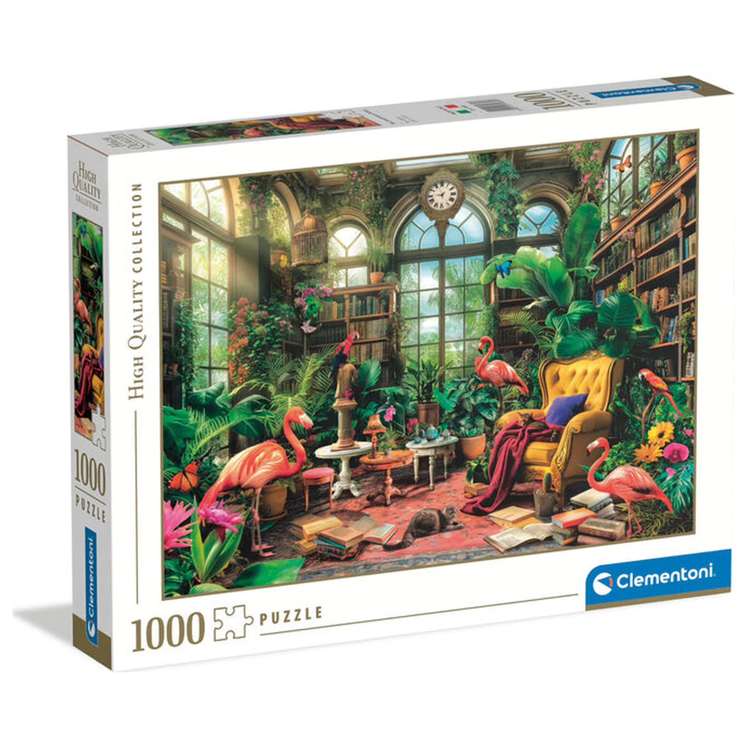 The Greenhouse Library puzzle 1000 komada fotografija proizvoda