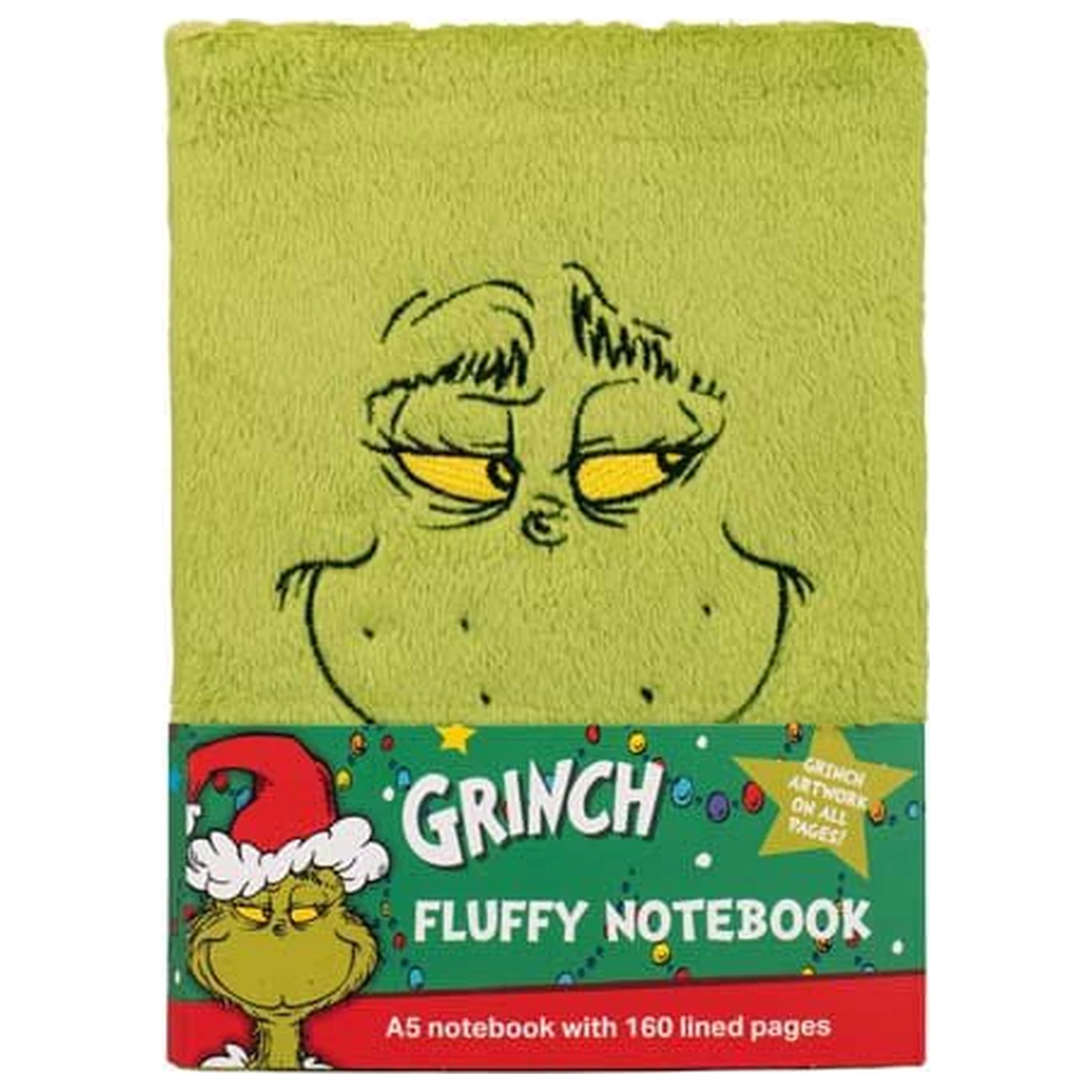 The Grinch Bilježnica A5 fotografija proizvoda