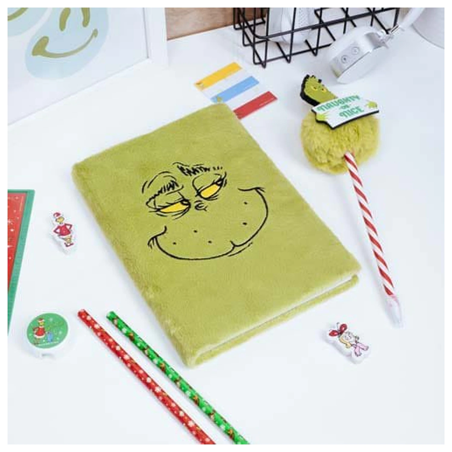 The Grinch Bilježnica A5 fotografija proizvoda