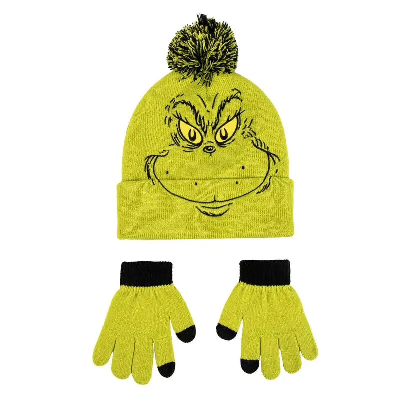 The Grinch set kape i rukavica fotografija proizvoda