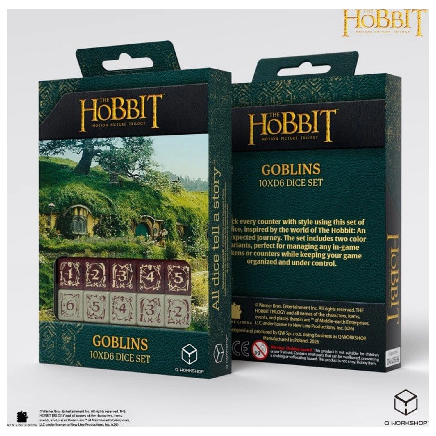The Hobbit: 10 D6 komplet kockica Goblini fotografija proizvoda