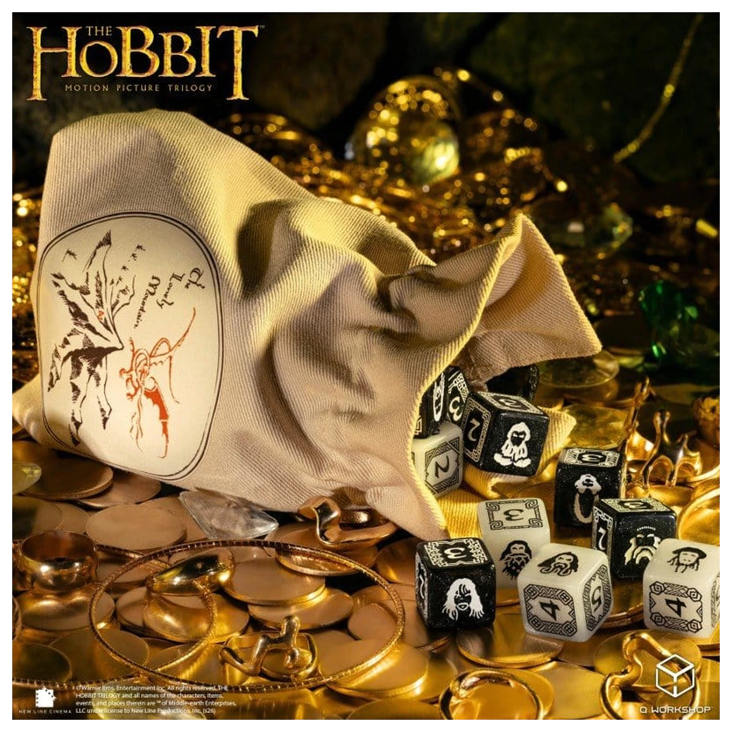 The Hobbit torbica za kockice Erebor fotografija proizvoda