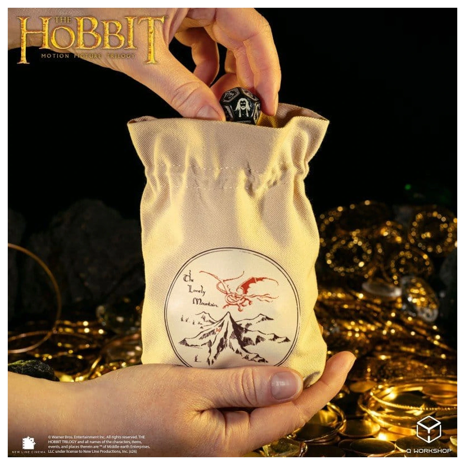 The Hobbit torbica za kockice Erebor fotografija proizvoda