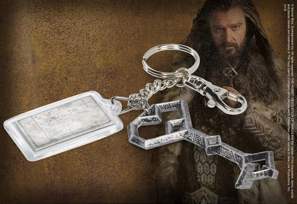 The Hobbit Metal privezak za ključeve Thorin´s Key fotografija proizvoda