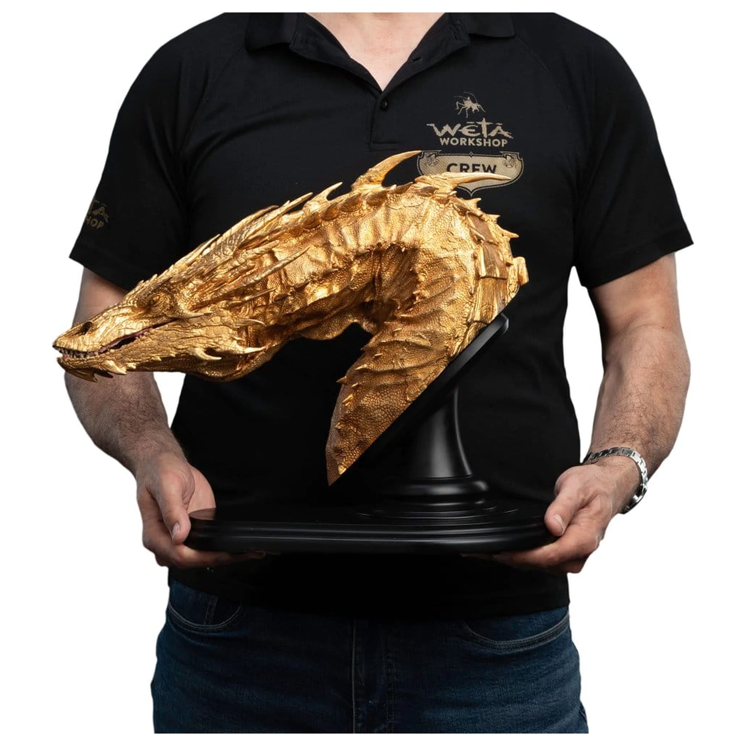 The Hobbit Bust Smaug the Golden 36 cm fotografija proizvoda