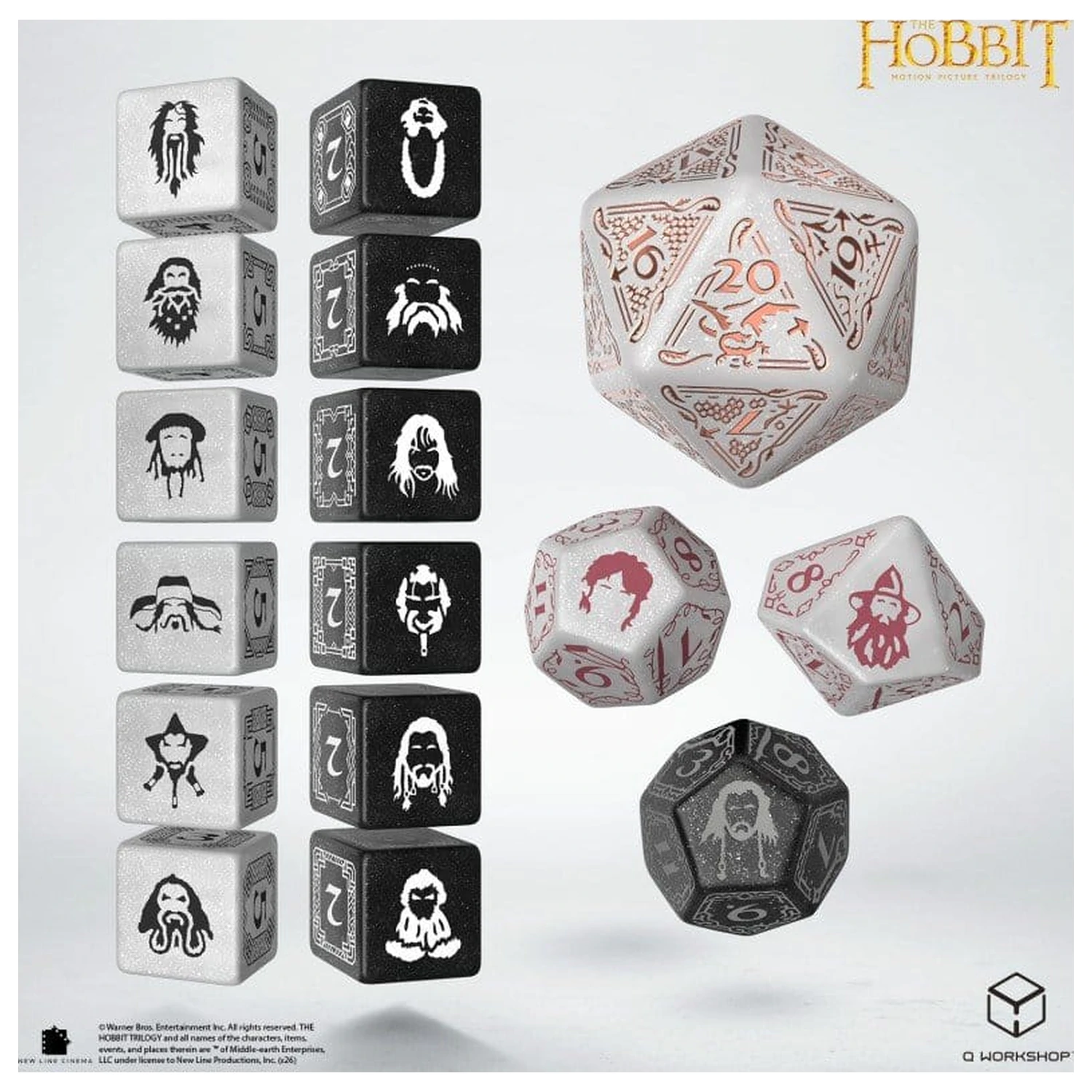 The Hobbit TCG Set od 16 kockica Radiant Dawn fotografija proizvoda