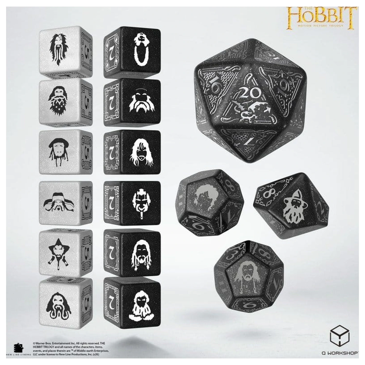 The Hobbit TCG Set od 16 Umbral Hollow kockica fotografija proizvoda