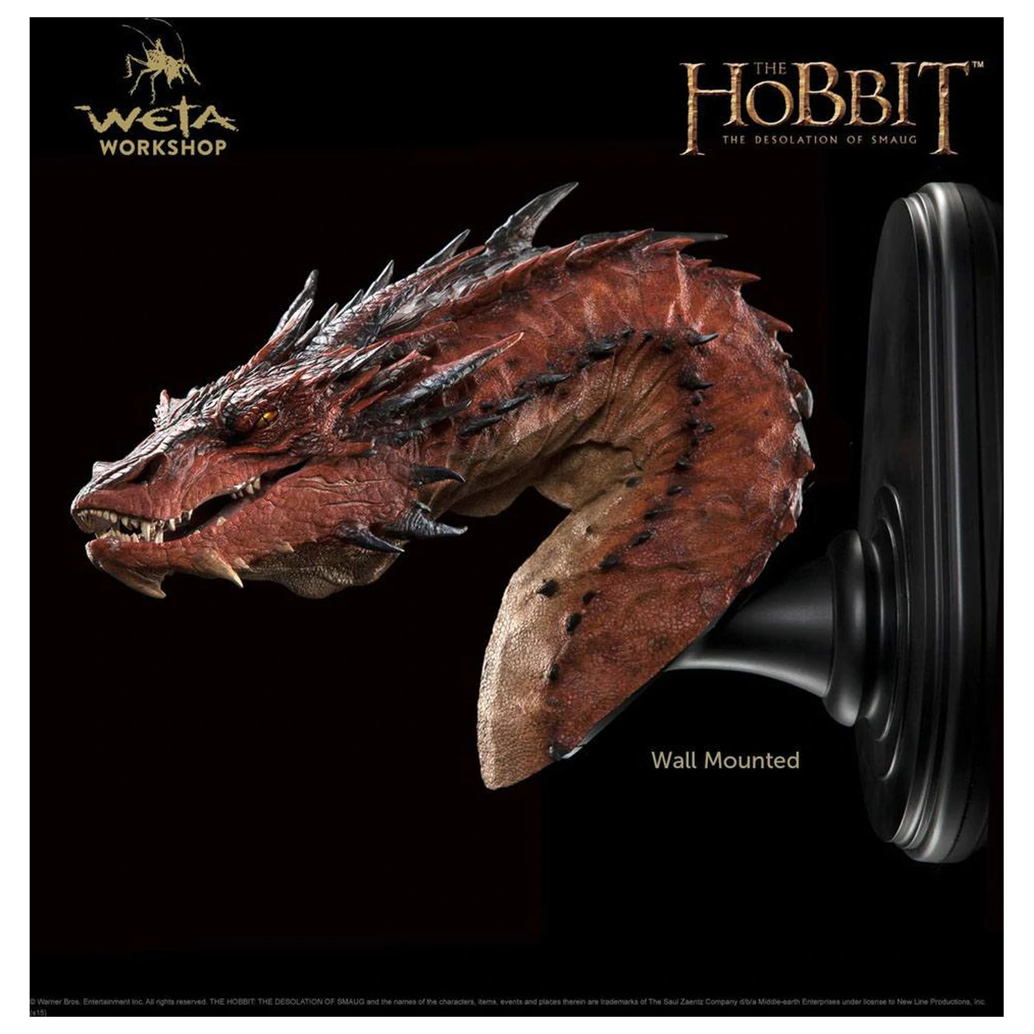 The Hobbit The Desolation of Smaug poprsje Smaug 36 cm fotografija proizvoda