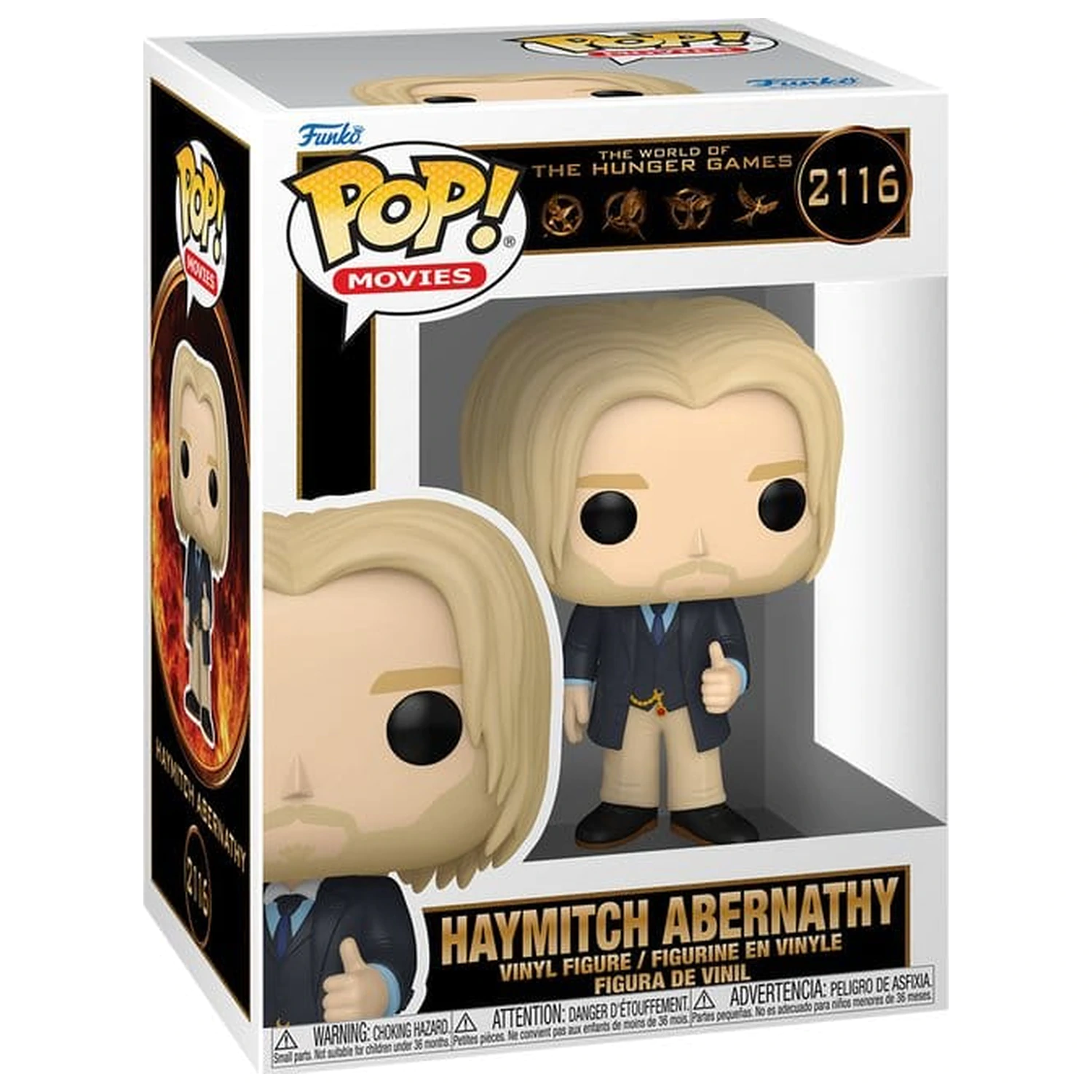 The Hunger Games Funko POP! Movies Vinilna figura Haymitch Abernathy 9 cm fotografija proizvoda