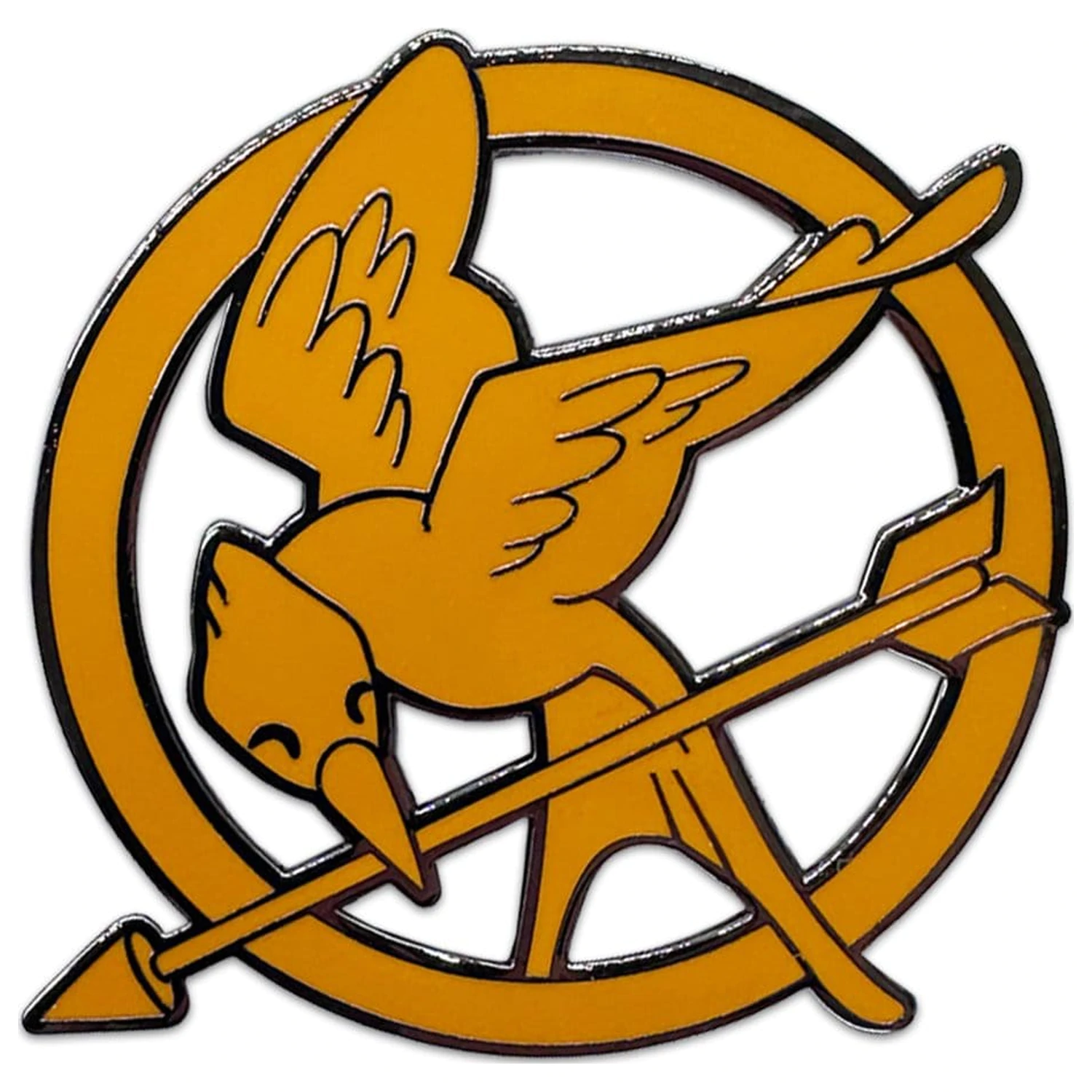 The Hunger Games Pin Značka Mockingjay 5 cm fotografija proizvoda