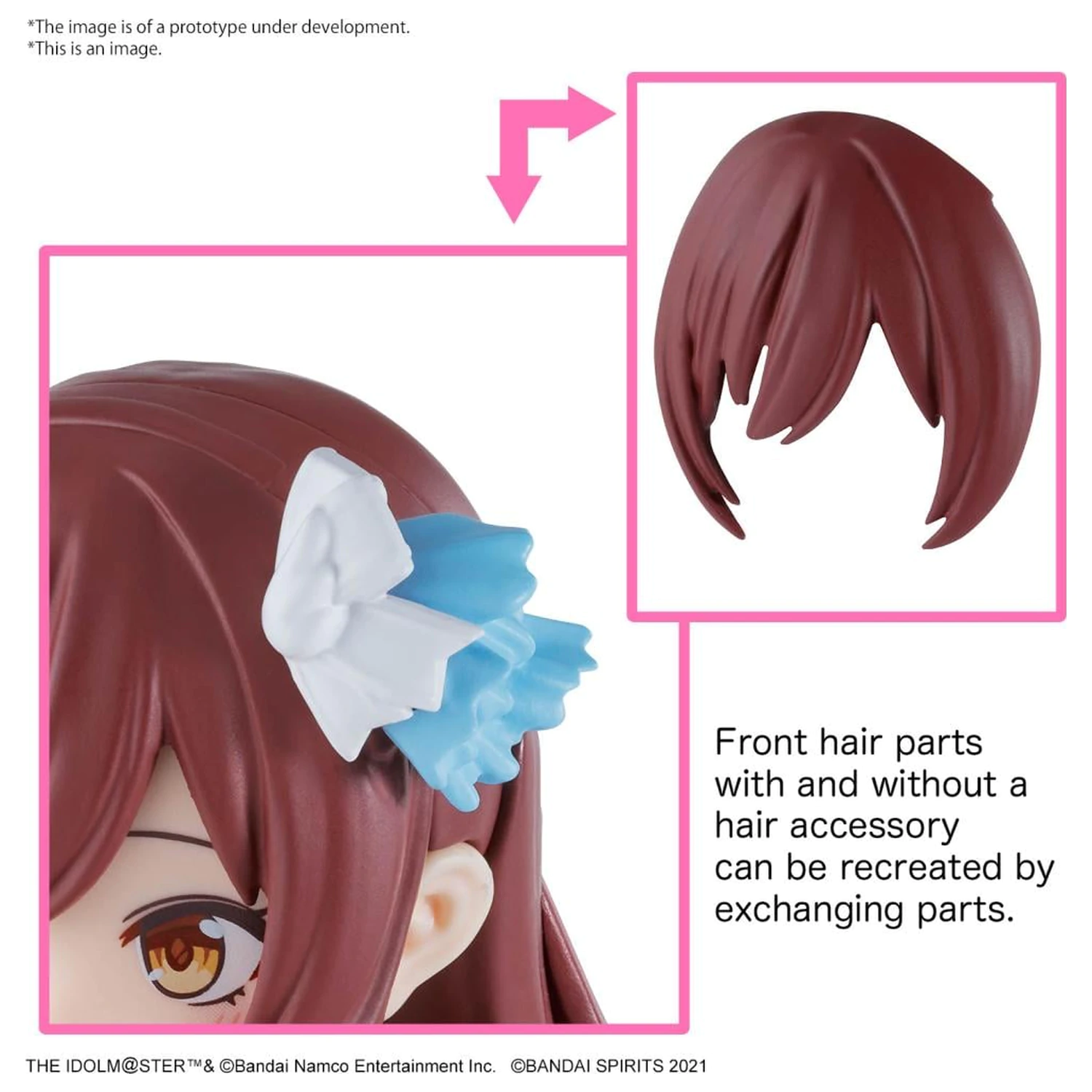 The Idolmaster 30MS Amana Osaki Model Komplet fotografija proizvoda