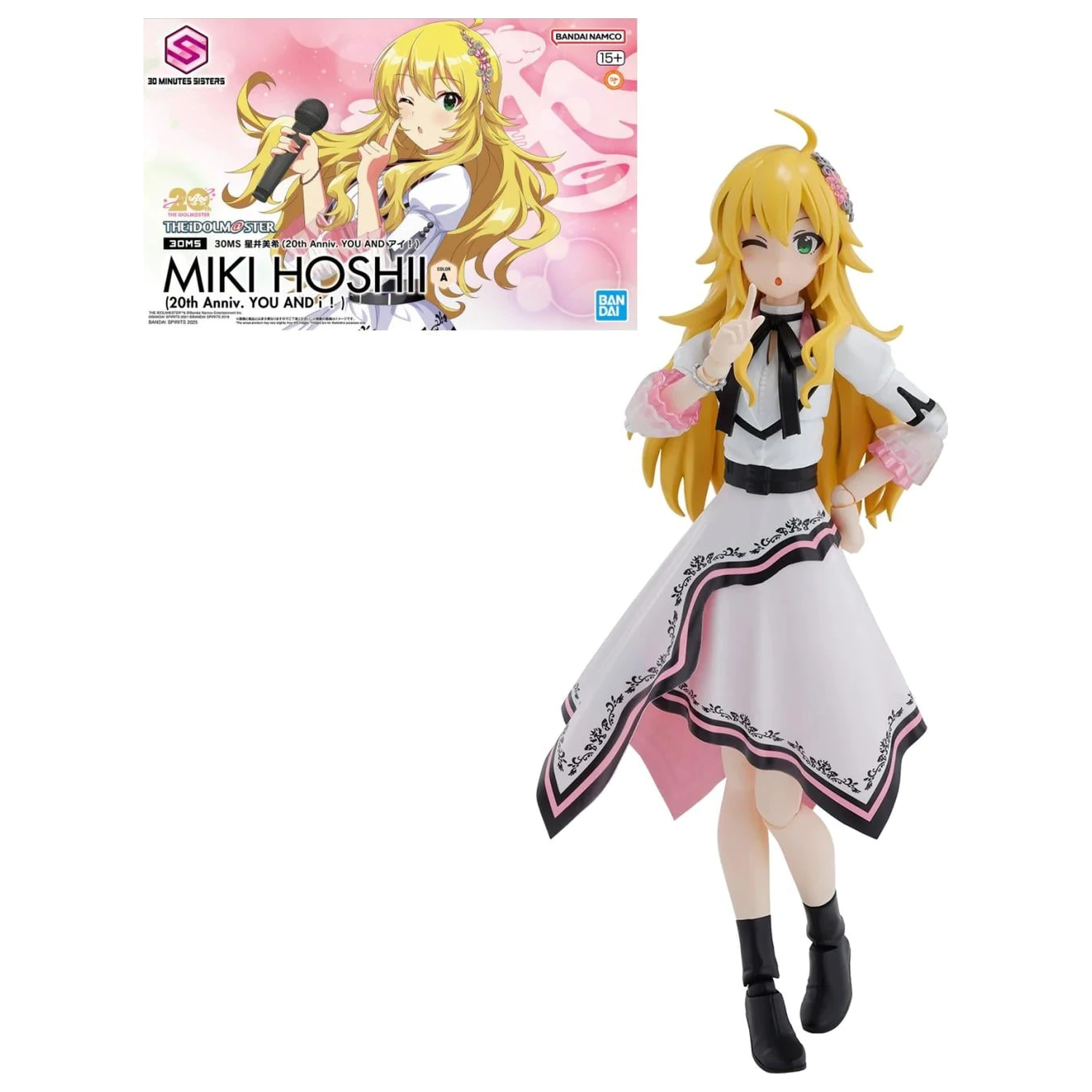 The Idolmaster 30MS Miki Hoshii (20th Anniv. You and I!) Model Kit fotografija proizvoda