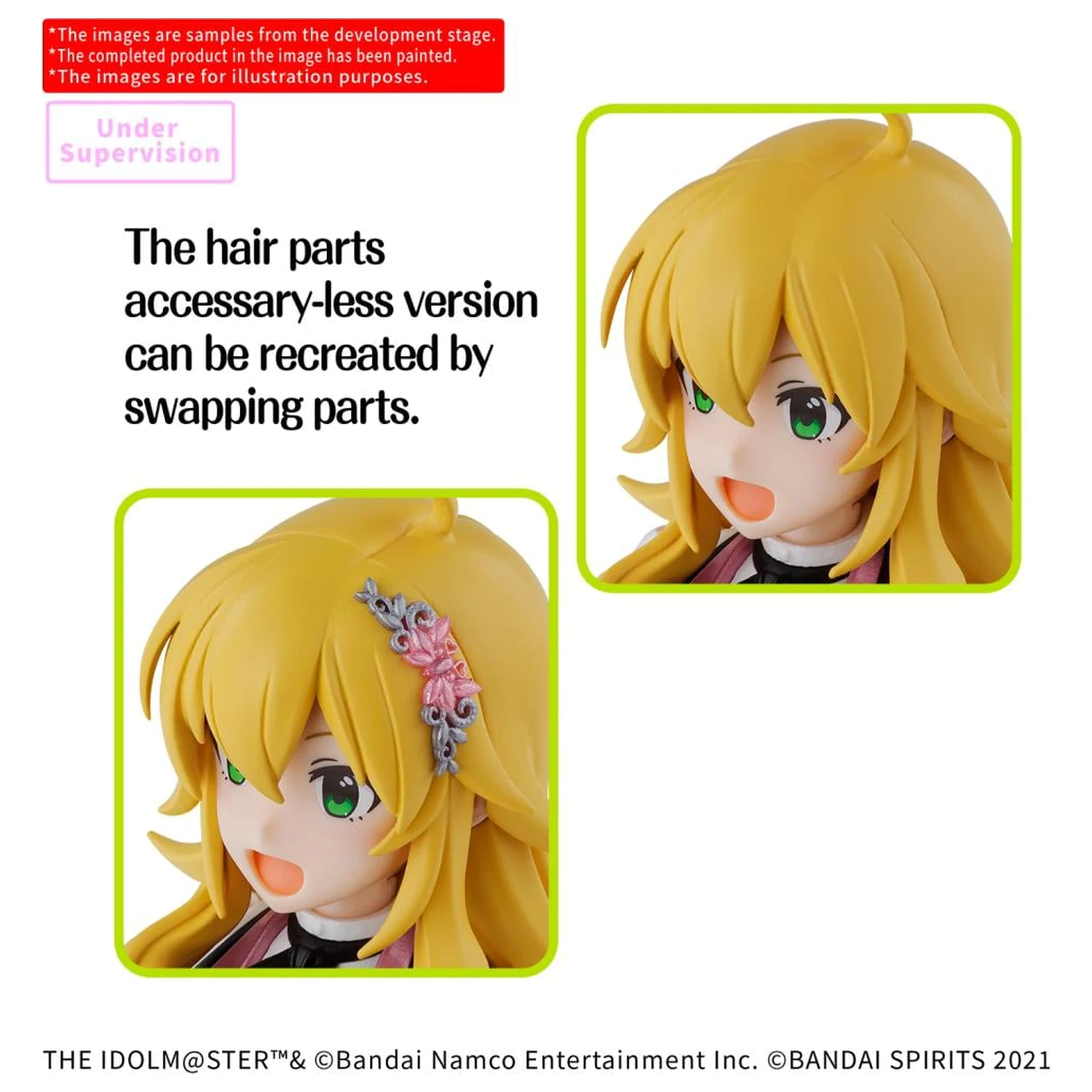 The Idolmaster 30MS Miki Hoshii (20th Anniv. You and I!) Model Kit fotografija proizvoda