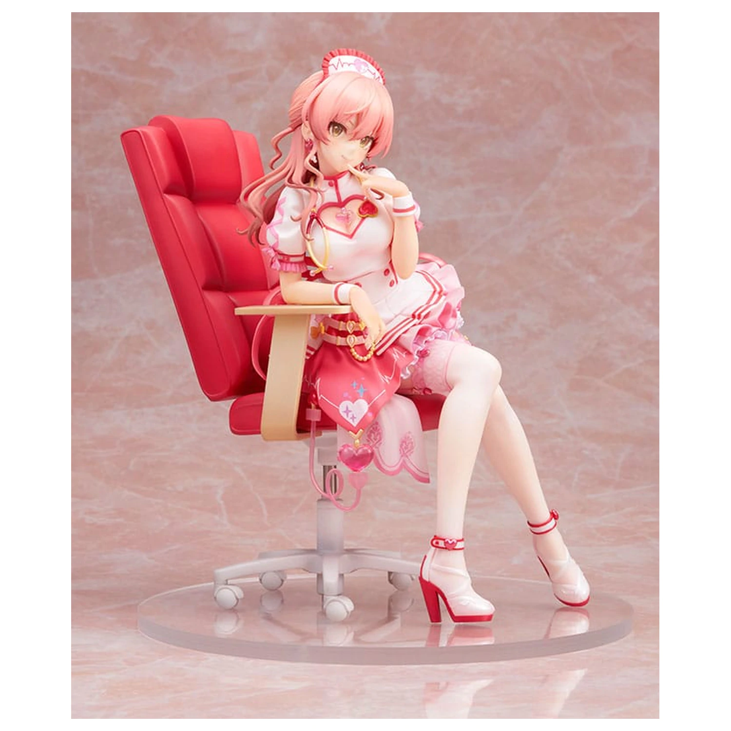 The Idolmaster Cinderella Girls PVC kip 1/7 Mika Jougasaki Halloween Love Nurse Ver. 20 cm fotografija proizvoda
