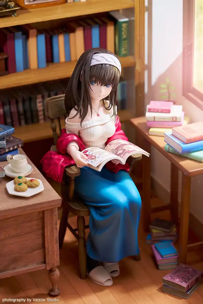 The Idolmaster Cinderella Girls PVC kip 1/8 Fumika Sagisawa -off stage- 17 cm fotografija proizvoda