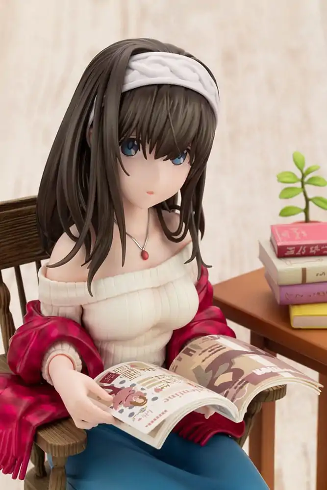 The Idolmaster Cinderella Girls PVC kip 1/8 Fumika Sagisawa -off stage- 17 cm fotografija proizvoda