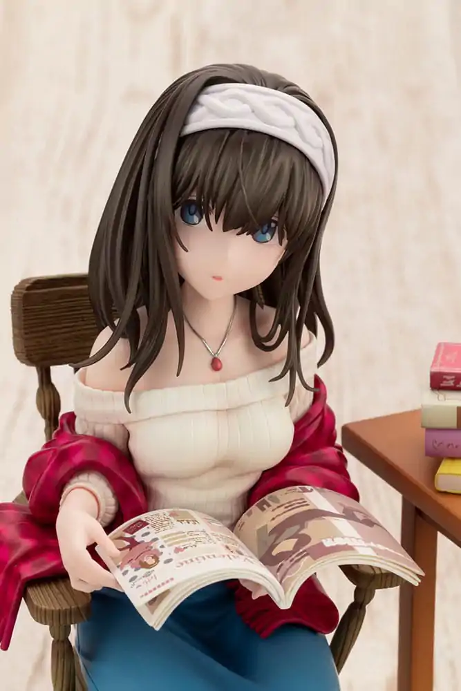 The Idolmaster Cinderella Girls PVC kip 1/8 Fumika Sagisawa -off stage- 17 cm fotografija proizvoda