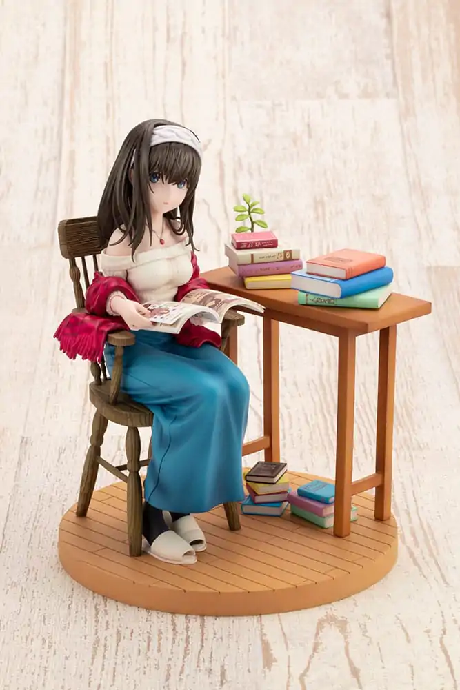 The Idolmaster Cinderella Girls PVC kip 1/8 Fumika Sagisawa -off stage- 17 cm fotografija proizvoda