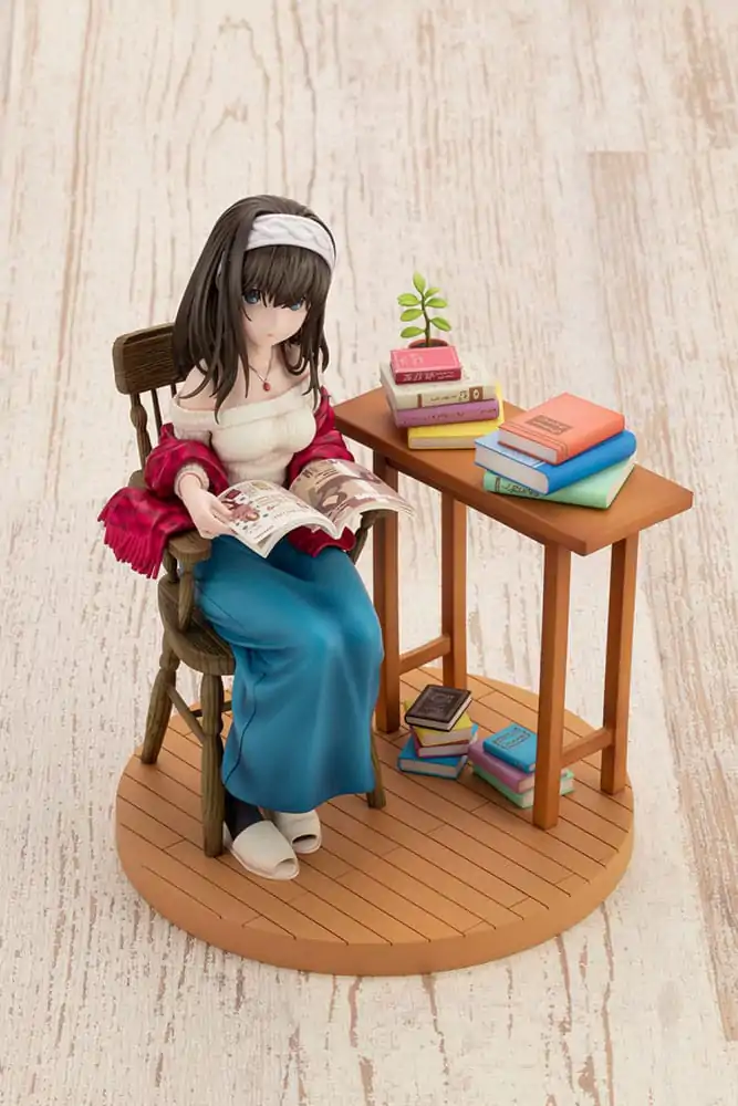 The Idolmaster Cinderella Girls PVC kip 1/8 Fumika Sagisawa -off stage- 17 cm fotografija proizvoda