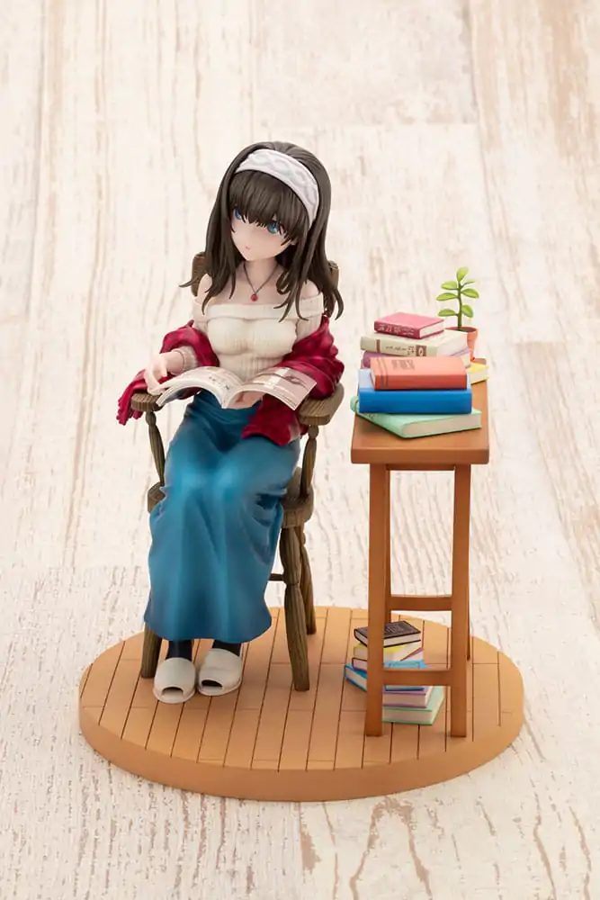 The Idolmaster Cinderella Girls PVC kip 1/8 Fumika Sagisawa -off stage- 17 cm fotografija proizvoda