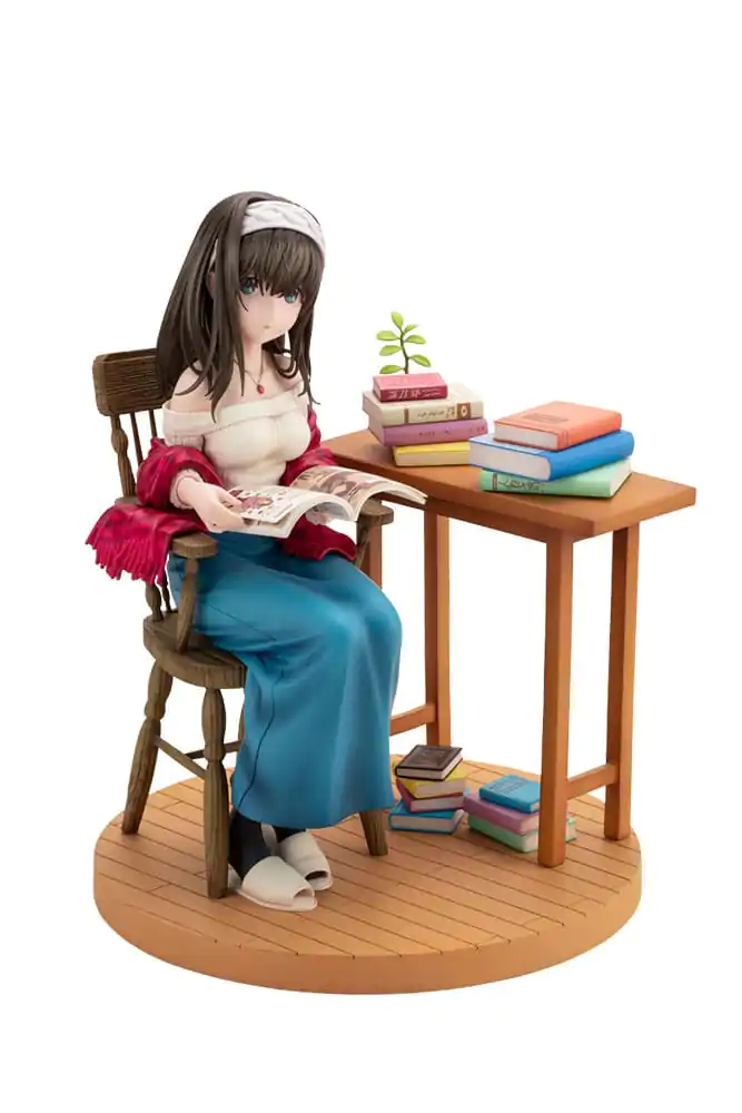 The Idolmaster Cinderella Girls PVC kip 1/8 Fumika Sagisawa -off stage- 17 cm fotografija proizvoda