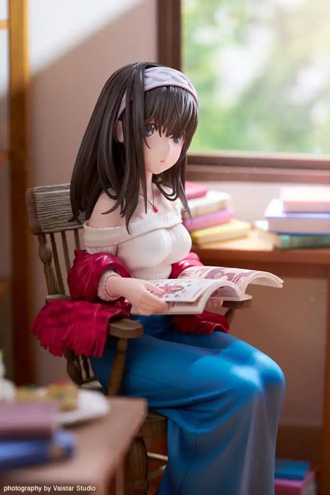 The Idolmaster Cinderella Girls PVC kip 1/8 Fumika Sagisawa -off stage- 17 cm fotografija proizvoda