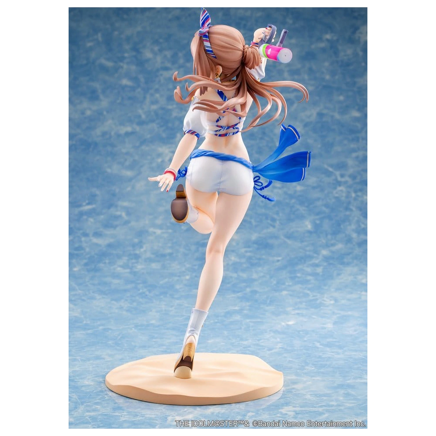 The Idolmaster Gakuen PVC figura 1/7 Himesaki Rinami Kimi to Semi Blue Ver. 27 cm fotografija proizvoda