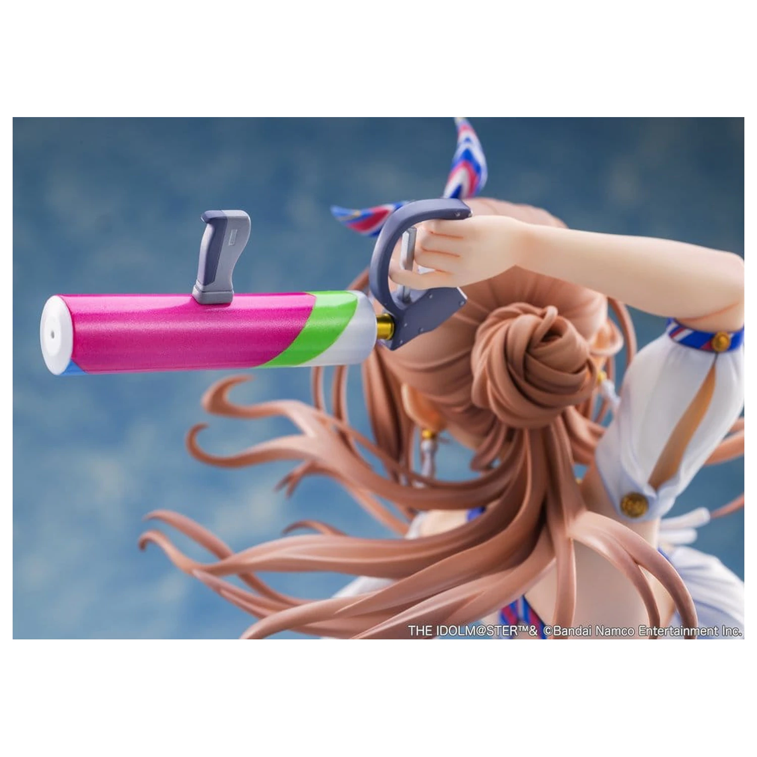 The Idolmaster Gakuen PVC figura 1/7 Himesaki Rinami Kimi to Semi Blue Ver. 27 cm fotografija proizvoda