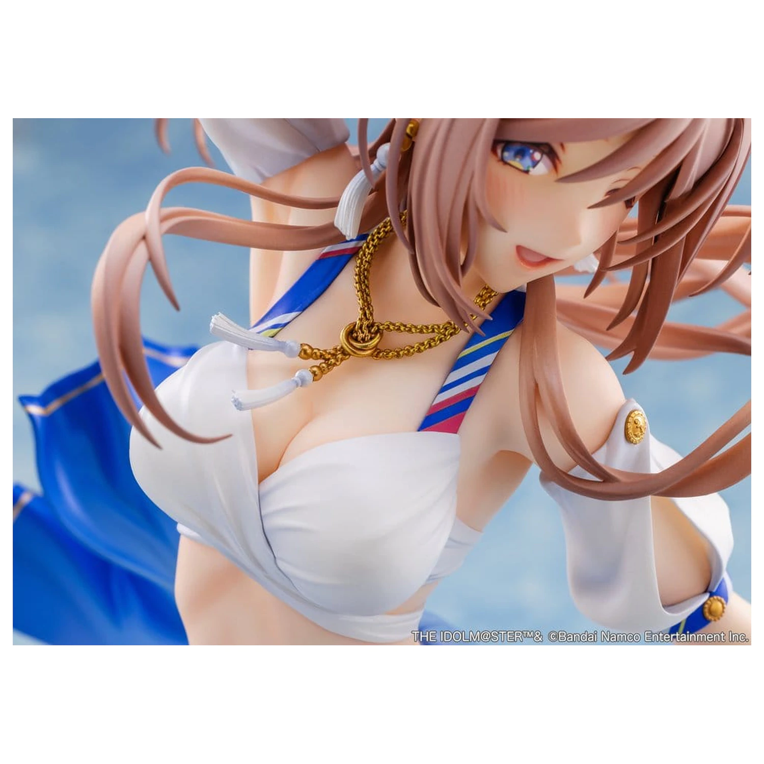 The Idolmaster Gakuen PVC figura 1/7 Himesaki Rinami Kimi to Semi Blue Ver. 27 cm fotografija proizvoda