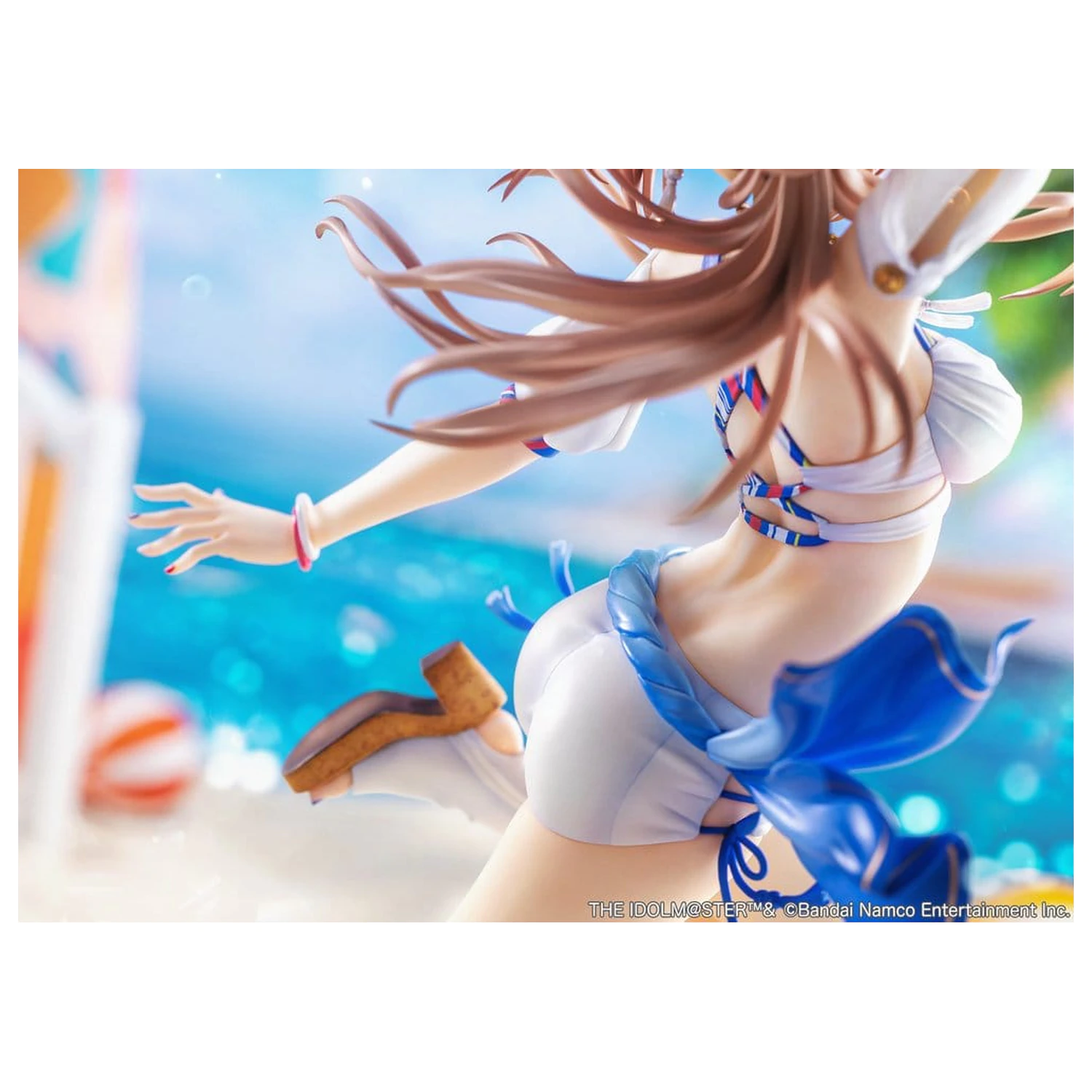 The Idolmaster Gakuen PVC figura 1/7 Himesaki Rinami Kimi to Semi Blue Ver. With Bonus 27 cm fotografija proizvoda