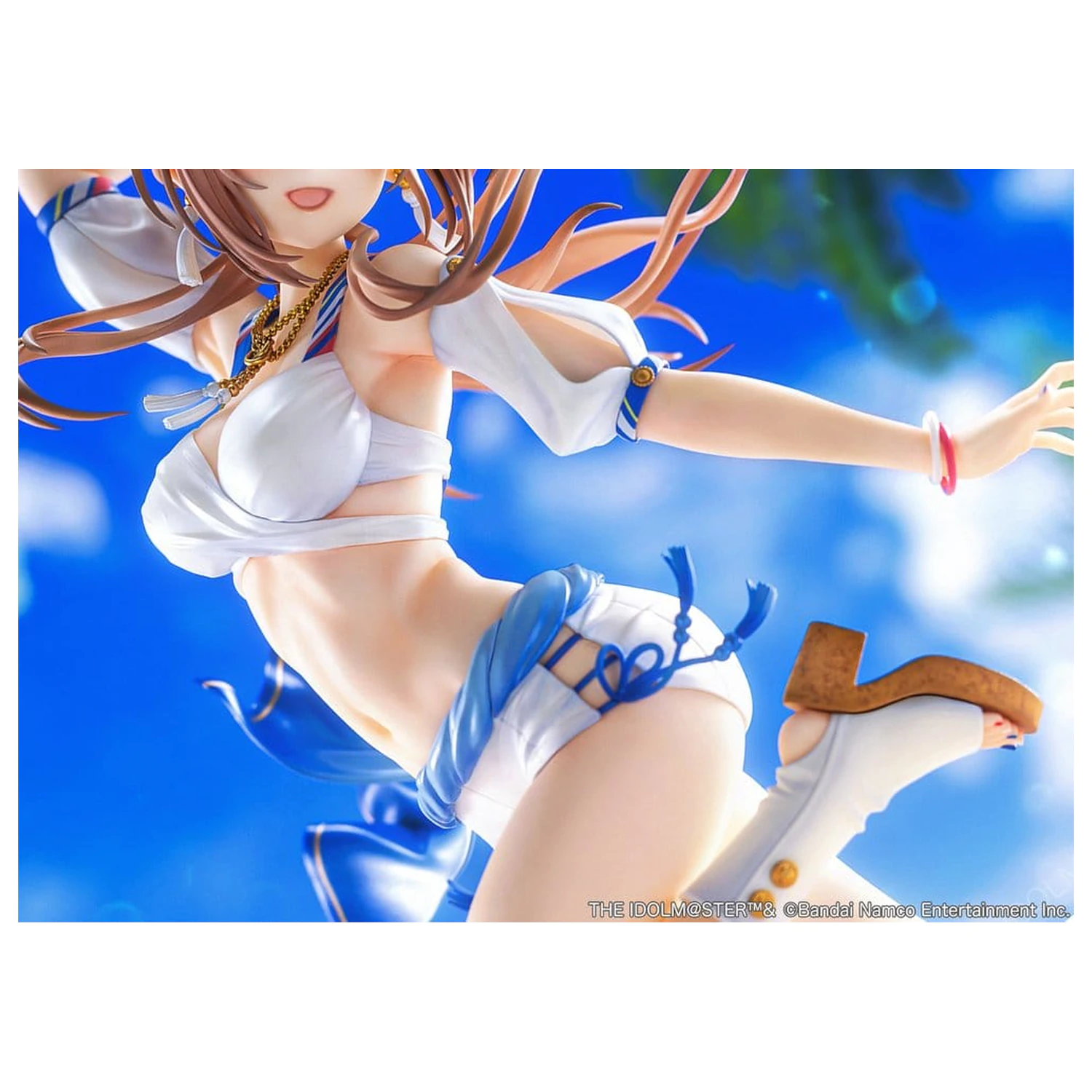 The Idolmaster Gakuen PVC figura 1/7 Himesaki Rinami Kimi to Semi Blue Ver. With Bonus 27 cm fotografija proizvoda