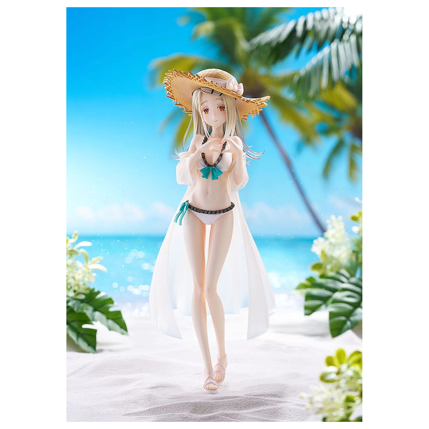 The Idolmaster Gakuen PVC statua 1/7 Hiro Shinosawa Swimsuit Ver. 24 cm fotografija proizvoda