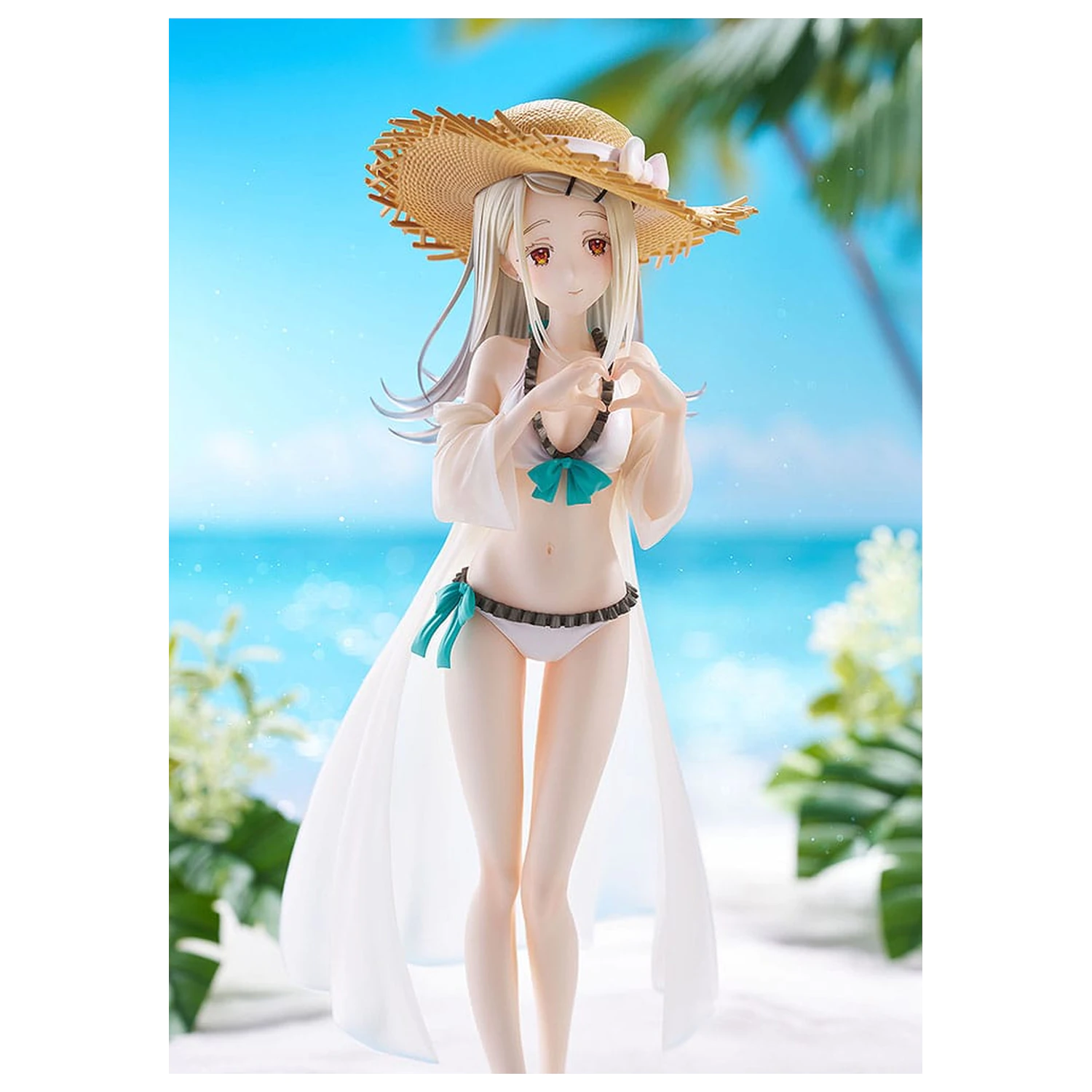 The Idolmaster Gakuen PVC statua 1/7 Hiro Shinosawa Swimsuit Ver. 24 cm fotografija proizvoda