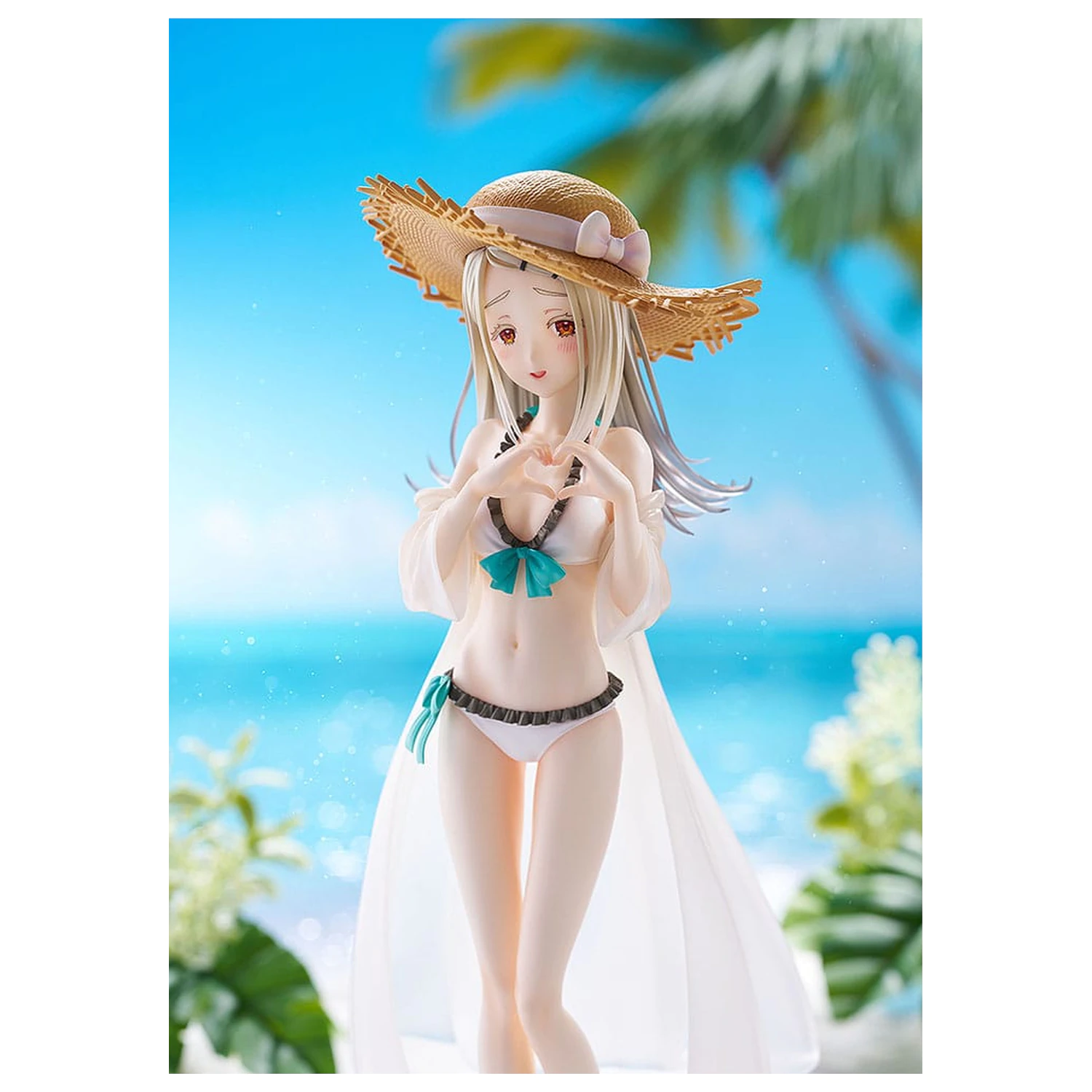 The Idolmaster Gakuen PVC statua 1/7 Hiro Shinosawa Swimsuit Ver. 24 cm fotografija proizvoda
