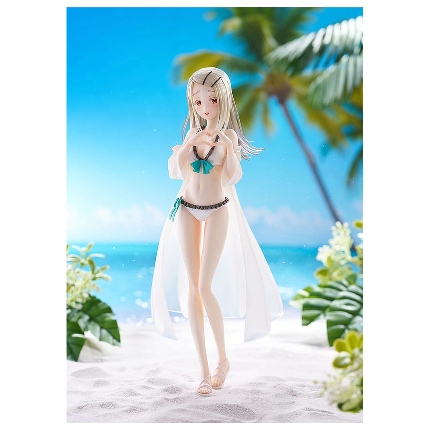 The Idolmaster Gakuen PVC statua 1/7 Hiro Shinosawa Swimsuit Ver. 24 cm fotografija proizvoda
